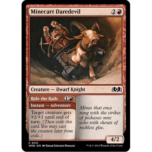 Minecart Daredevil FOIL - WOE
