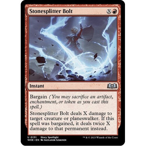 Stonesplitter Bolt FOIL - WOE