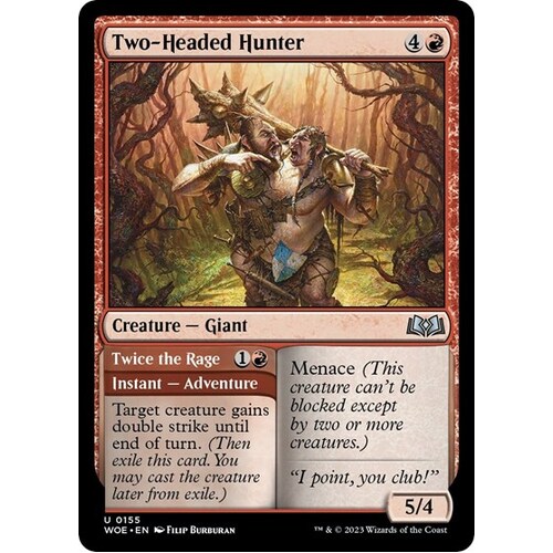 Two-Headed Hunter FOIL - WOE