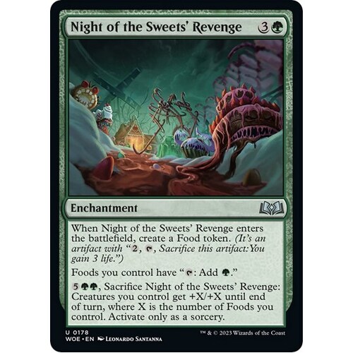 Night of the Sweets' Revenge FOIL - WOE