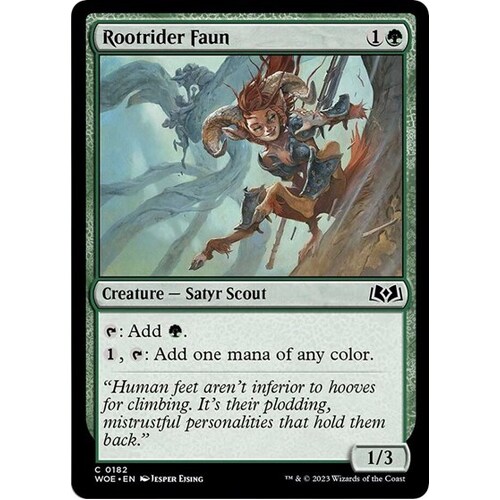 Rootrider Faun FOIL - WOE