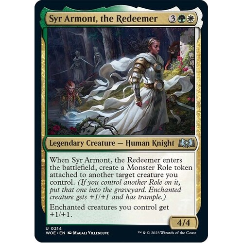 Syr Armont, the Redeemer FOIL - WOE