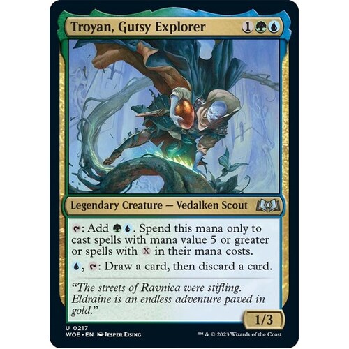Troyan, Gutsy Explorer FOIL - WOE