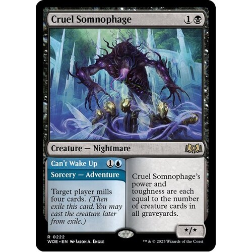 Cruel Somnophage FOIL - WOE