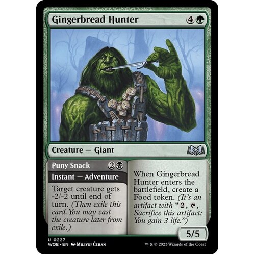 Gingerbread Hunter FOIL - WOE