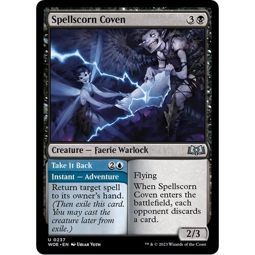 Spellscorn Coven FOIL - WOE