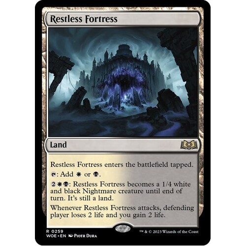 Restless Fortress FOIL - WOE