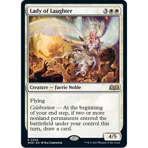 Lady of Laughter FOIL - WOE