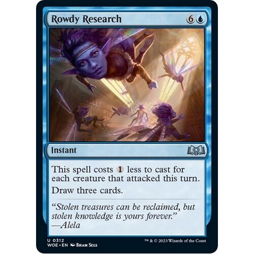 Rowdy Research FOIL - WOE