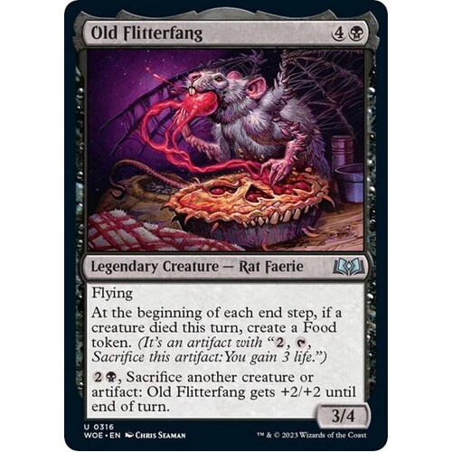 Old Flitterfang FOIL - WOE