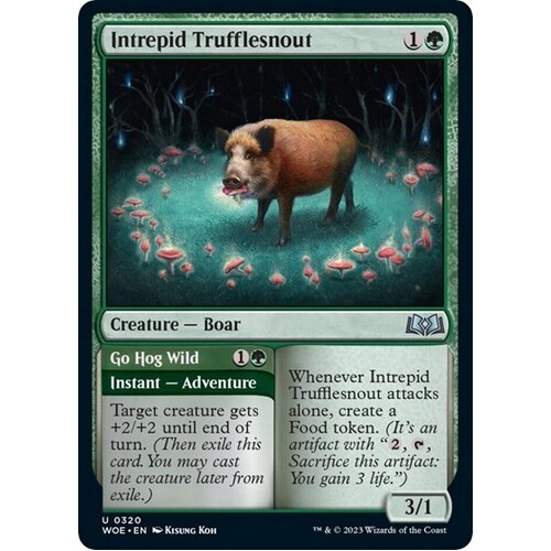 Intrepid Trufflesnout FOIL - WOE