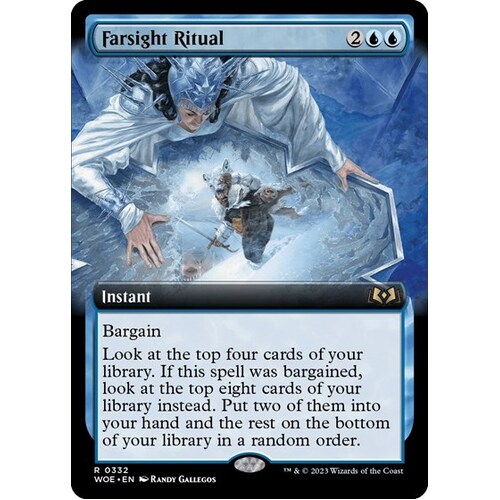 Farsight Ritual (Extended Art) FOIL - WOE