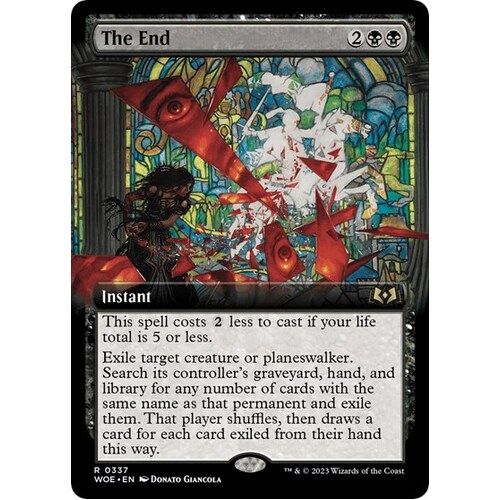 The End (Extended Art) FOIL - WOE