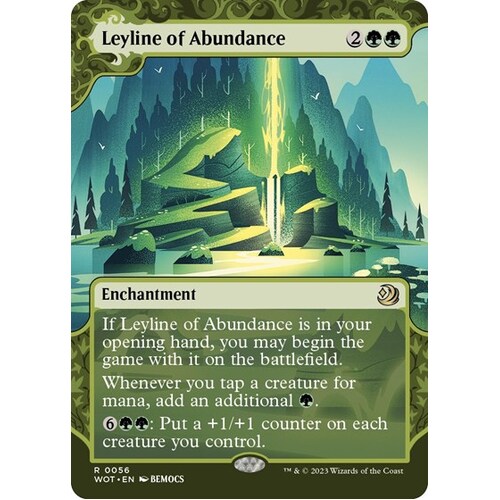 Leyline of Abundance FOIL - WOT