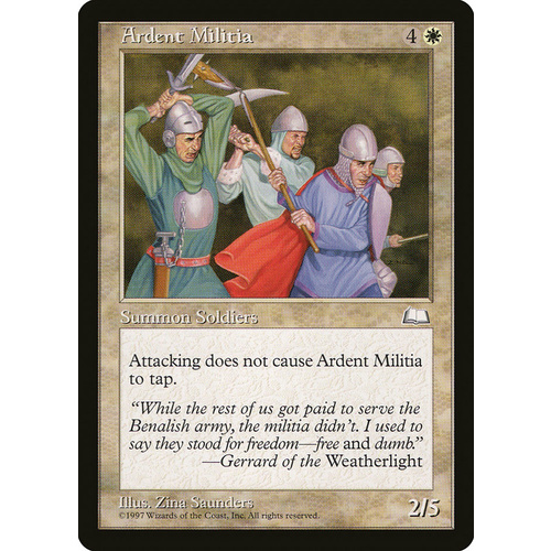 Ardent Militia - WTH