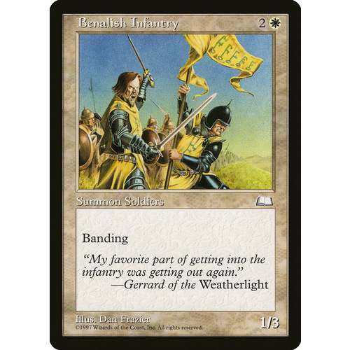 Benalish Infantry - WTH