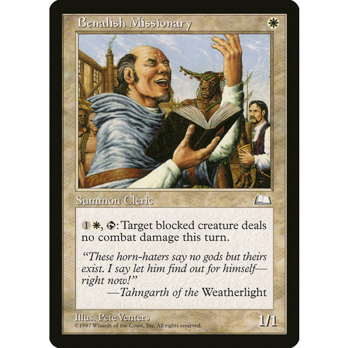 Benalish Missionary - WTH
