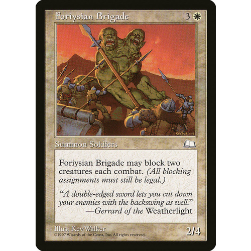 Foriysian Brigade - WTH