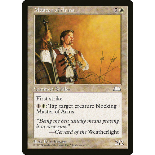 Master of Arms - WTH