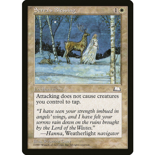 Serra's Blessing - WTH