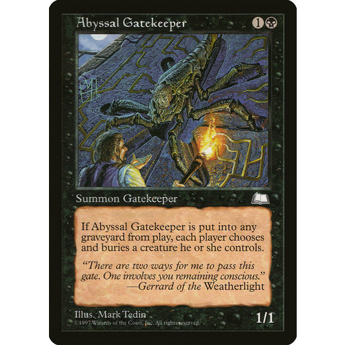 Abyssal Gatekeeper - WTH