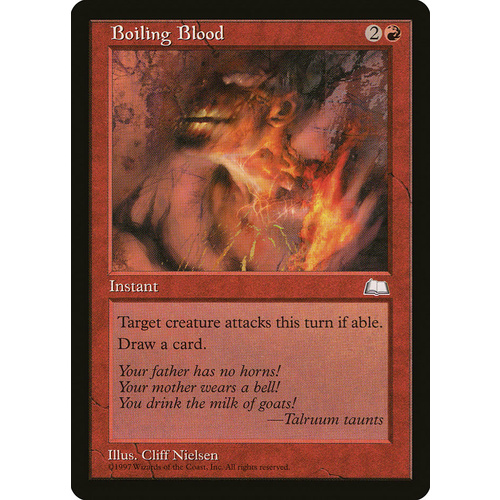 Boiling Blood - WTH