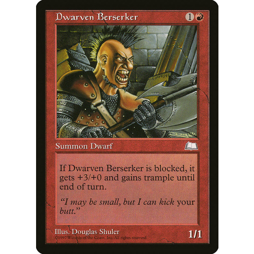 Dwarven Berserker - WTH