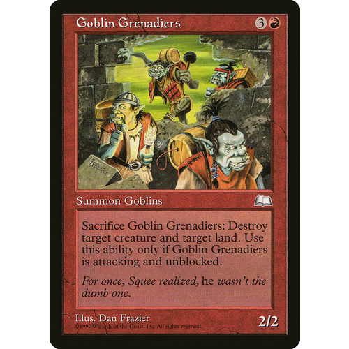 Goblin Grenadiers - WTH