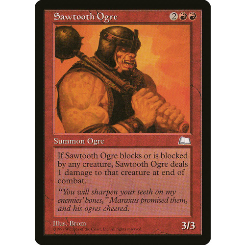 Sawtooth Ogre - WTH