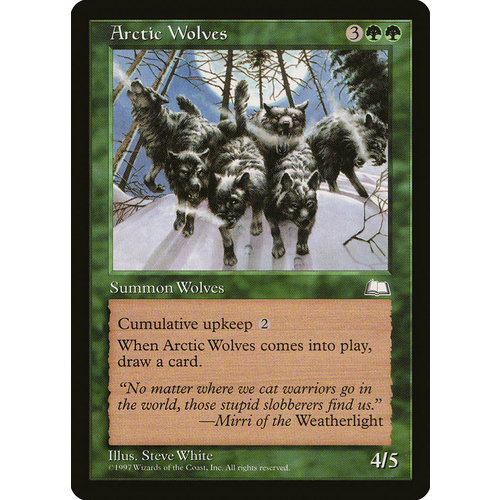 Arctic Wolves - WTH