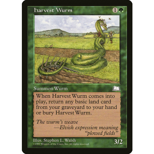 Harvest Wurm - WTH