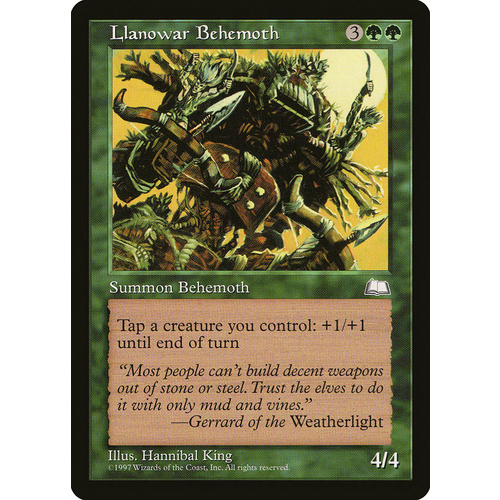 Llanowar Behemoth - WTH