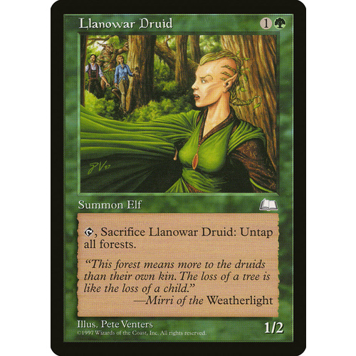 Llanowar Druid - WTH