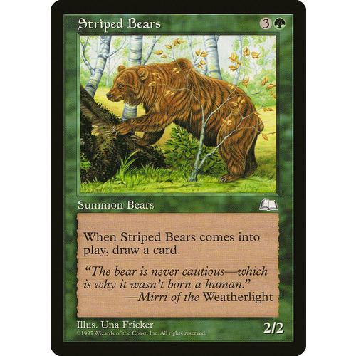 Striped Bears - WTH