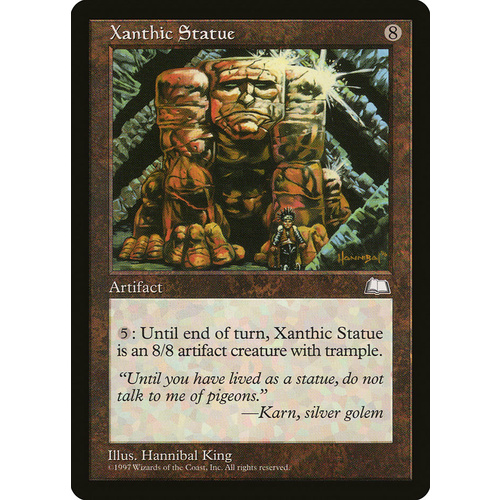 Xanthic Statue - WTH
