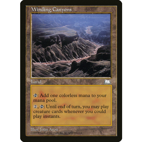 Winding Canyons - WTH