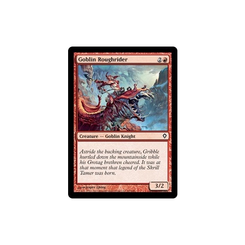 Goblin Roughrider FOIL - WWK