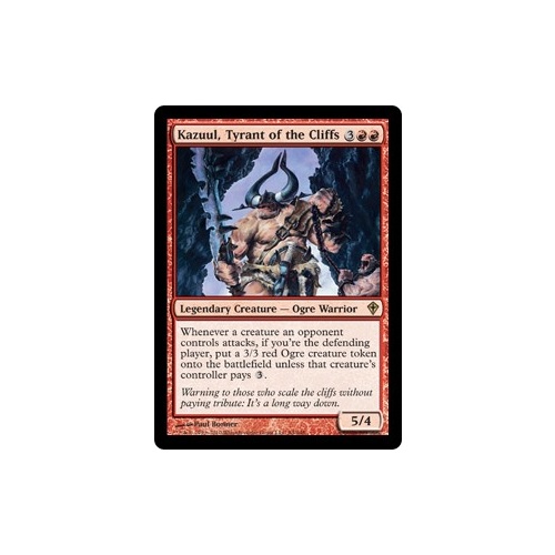 Kazuul, Tyrant of the Cliffs FOIL - WWK