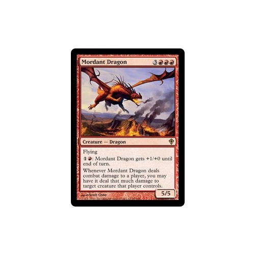 Mordant Dragon FOIL - WWK