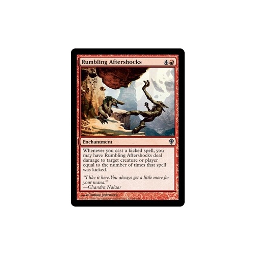 Rumbling Aftershocks FOIL - WWK