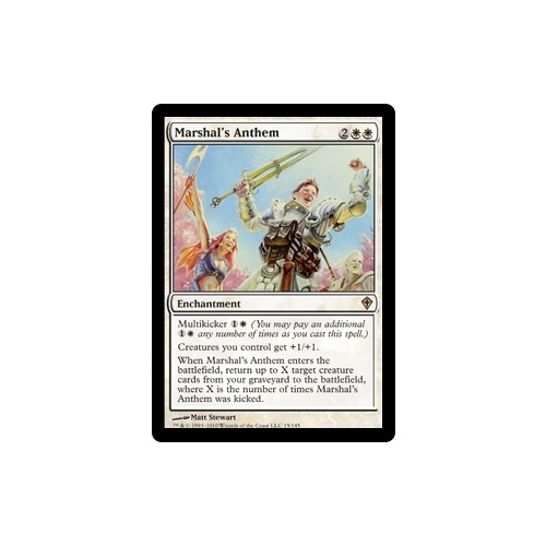 Marshal's Anthem FOIL - WWK
