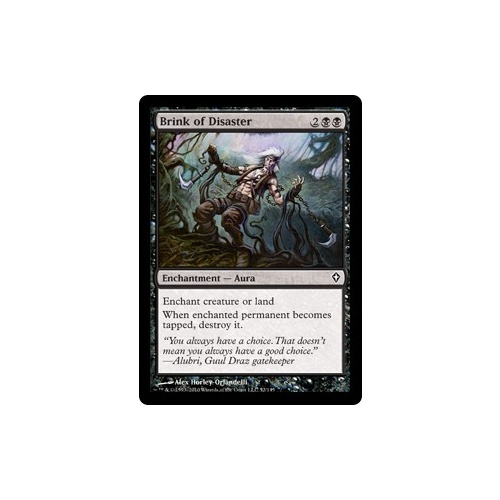 Brink of Disaster FOIL - WWK