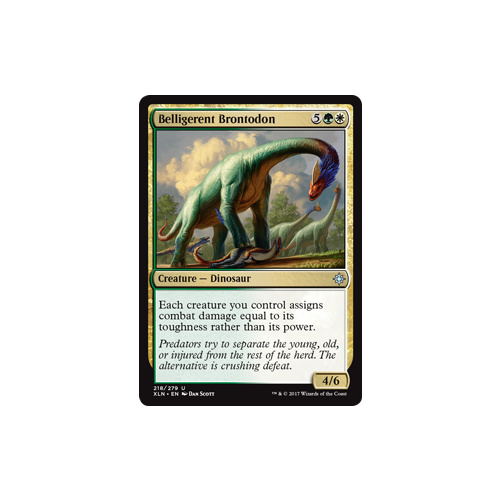 Belligerent Brontodon FOIL - XLN