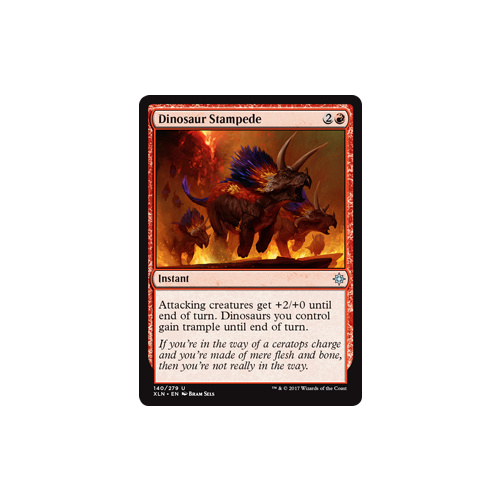 Dinosaur Stampede FOIL - XLN