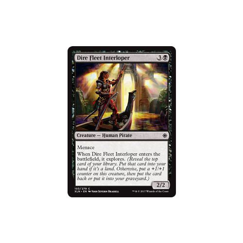 Dire Fleet Interloper FOIL - XLN