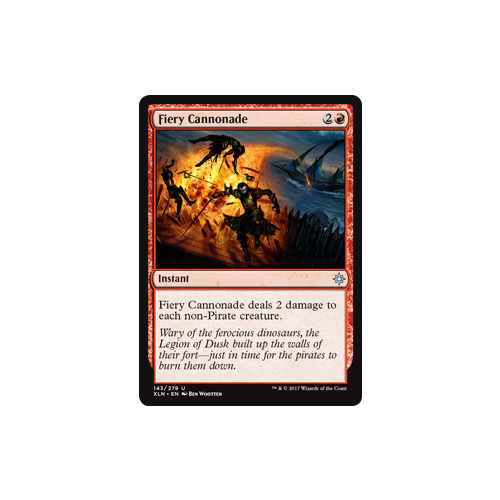 Fiery Cannonade FOIL - XLN