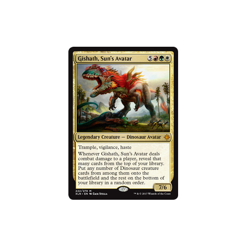 Gishath, Sun's Avatar FOIL - XLN