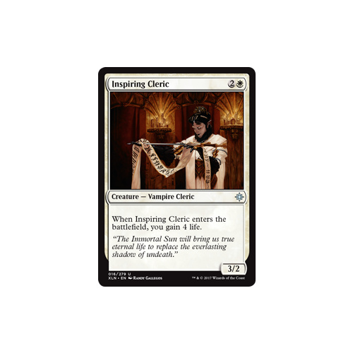 Inspiring Cleric FOIL - XLN