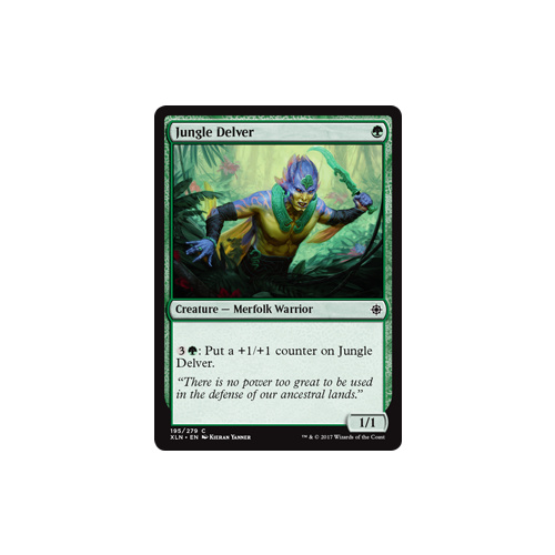 Jungle Delver FOIL - XLN