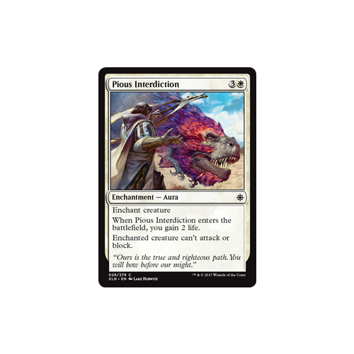 Pious Interdiction FOIL - XLN